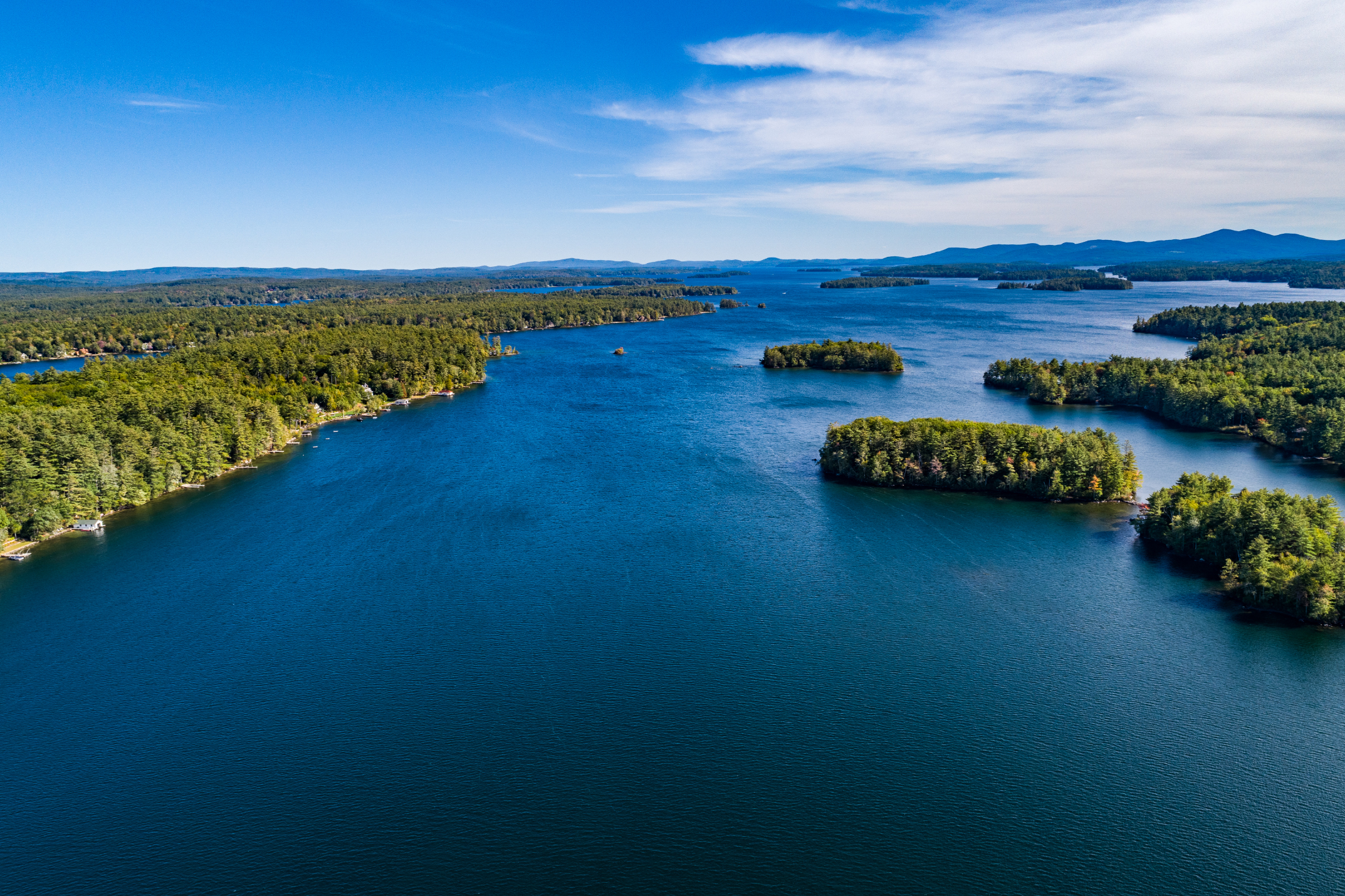 Lake Winnipesaukee in New Hampshire's Lakes Region