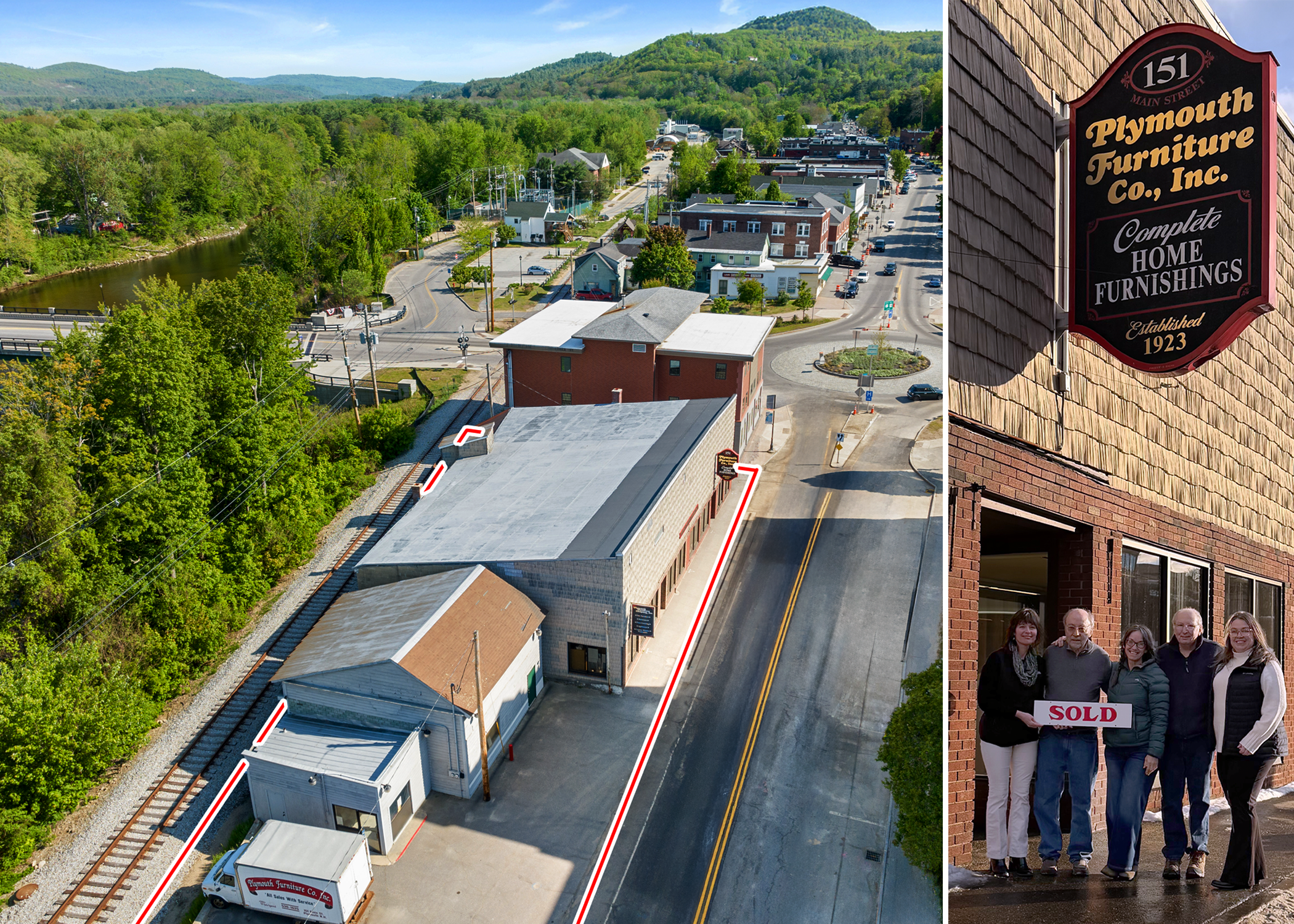 Plymouth Furniture Company legacy continues as Plymouth Soapworks expands into a historic Main Street property in Plymouth, NH, supporting community growth.