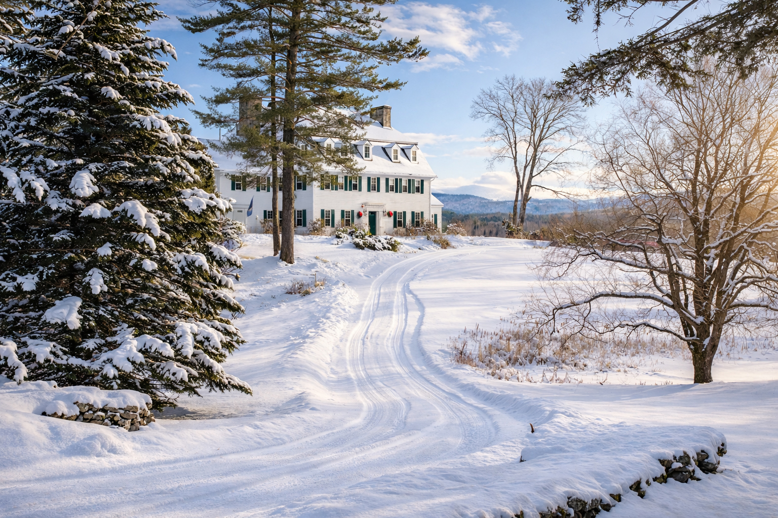 The historic Adair Estate with 182 acres in Bethlehem, NH